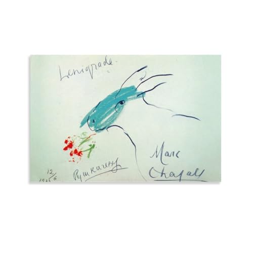 Toile Marc Chagall 40x60cm pour habiller un mur vide avec élégance