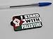 Generic I Stand With Palestine Keychain Double Sided