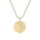 MYEARS Collar de flor de nacimiento para mujer, 12 meses