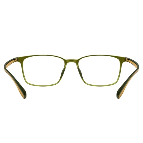 Image of Blue Light Blocking Glasses for Men & Women | Blue Cut Anti Eye Strain & UV Protection Eyeglasses for Computer, Gaming & Mobile | Stylish Rectangle Frame Chasmaa