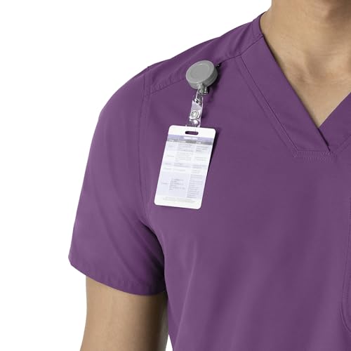 Camiseta de manga corta con cuello en V ropa de trabajo unisex ligera transpirable pack de 1 unidad 7