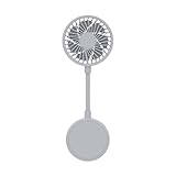 エレス iFanMag25 アイファンマグ マグネット付きファン MagSafe対応 (グレー)