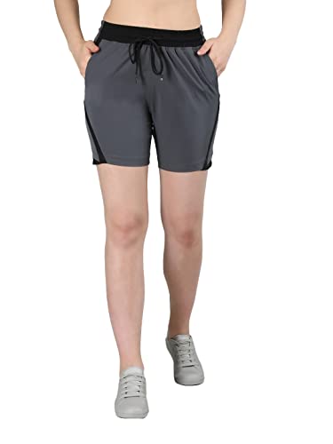 Image of CHKOKKO Summer Basketball Sports Workout Gym Training Wear Shorts for Women