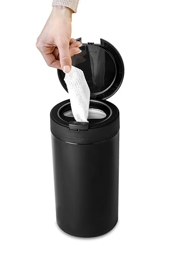 Disinfecting Wipes Dispenser - Push Button Decorative Holder for ...