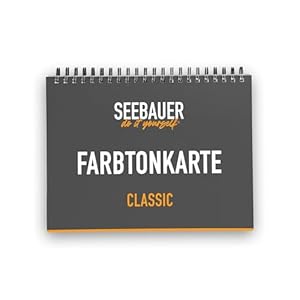 Seebauer DIY Farbtonkarte Classic 500 Farbtöne