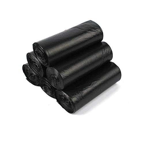 Schwarzer Müllsack 15 Liter, recycelbar, korrosionsbeständig, auslaufsicher, 45 x 50 cm, schwarz undurchsichtig, 150 STK