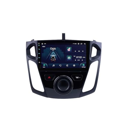Radio de coche 2 DIN para Ford Focus con Carplay inalámbrico y Bluetooth rápido