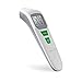 medisana TM 762 digitales Stirnthermometer Fieberthermometer für Babys, Kinder und Erwachsene mit visuellem Fieberalarm, Speicherfunktion und Messung von Flüssigkeiten