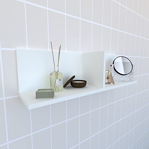 Henor Estante Pared con Divisor Madera 90