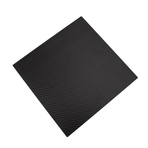 Plaque en fibre de carbone anti-déformation 500x500mm contre le poids excessif