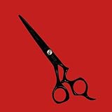 Kashi CB-113D Japanese Cobalt Steel Black 6' Hair Cutting Shears / Scissors
