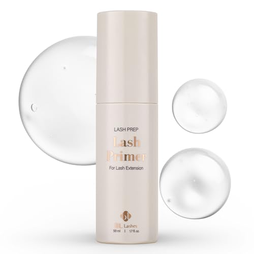 BL Lashes Primer for Lash Extensions | Oil-Free, Strong Bonding Power Retention, Speeds Up Application Time, Professional Use & Gentle on Sensitive Skin (50ml, 1.69 fl.oz)