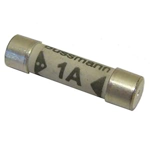 All Trade Direct 5X 1A Amp Domestic 240V Household Mains Plug Top Fuse Electrical Cartridge Fuses