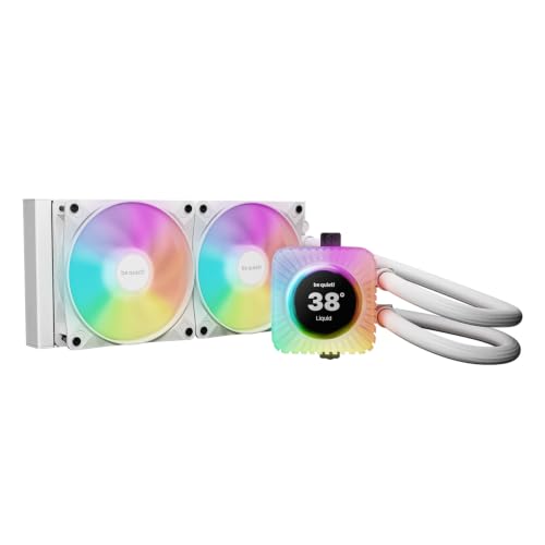 Image of be quiet! Light Loop IO LCD 240mm White CPU Liquid Cooler