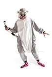 Ring - Tailed Lemur Kigurumi Unisex Adult Onesie Pajamas Animal One Piece Costume Cosplay Sleepwear