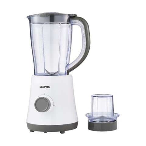 Geepas 500W Electric Blender with Coffee Mill Cover