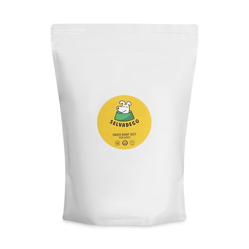 SELVADGEO Cibo per Cani BARF Manzo & Agnello 2kg