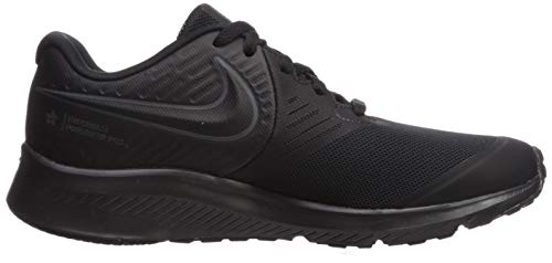 Nike Boy's Star Runner 2 (Gs) Sneaker, Black/Anthracite-Black-Volt, 3.5Y Youth Us Big Kid #TOP5