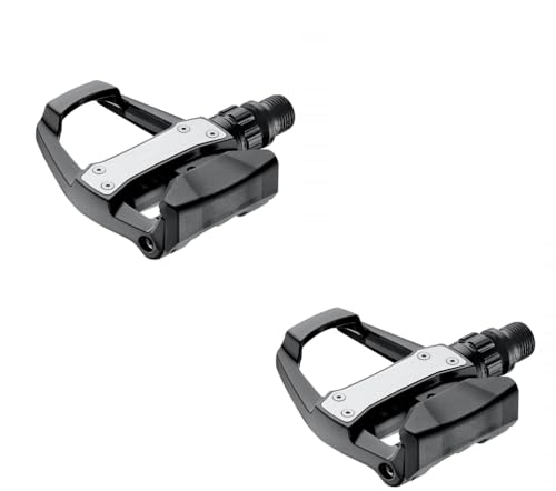 Paire de pédale vélo route cyclingcolors aluminium et fibre de verre