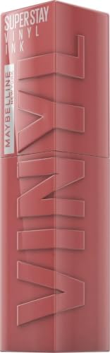 Maybelline New York SuperStay Vinyl Ink Efecto Vinilo Fijo, 35 Cheeky