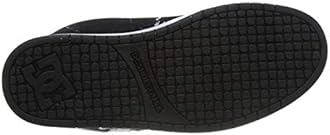 DC Men's Court Graffik Skateboarding Shoe, Black, 9 D US