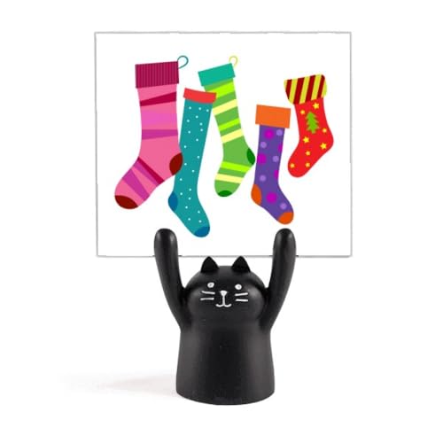 Support de mémo chat de Noël le petit cadeau idéal pour collègue amateur de papeterie