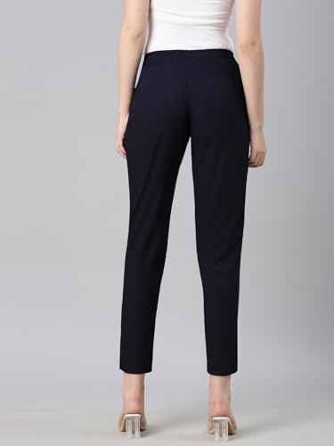 Image of TWIN BIRDS Women Viscose Cotton Kurti Pants | Stretch Ethnic Daily Trousers