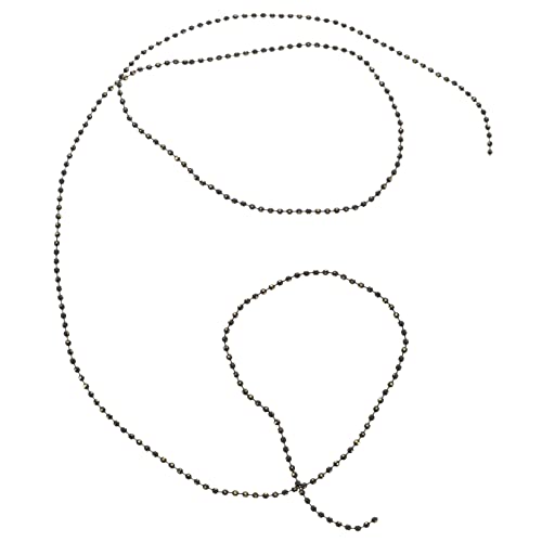 Gadpiparty Corrente De Contas De Cobre Corrente De Bolas De Cobre Colar De Corrente De Contas Jóias