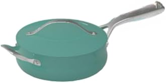 Cuisinart Culinary Collection 12-Piece Pots and Pans Set, PURELYCERAMIC Nonstick, Teal