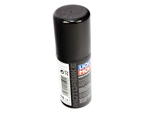 LIQUI MOLY Motorbike Kettenspray weiß | 50 ml | Motorrad Haftschmierstoff ohne Kupfer | Art.-Nr.: 1592