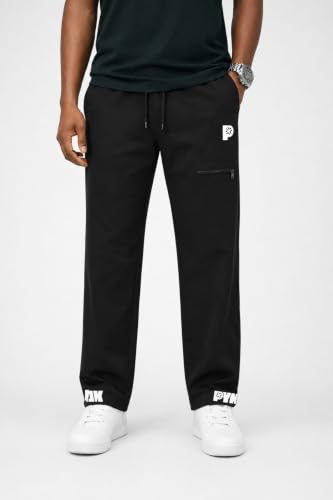 Image of Men's Nylon Crush Track Pants | 190+ GSM Sports & Cargo Joggers | Regular Fit | Zip Pockets | Elastic Waist with Drawstring | Gym, Running, Travel & Casual Wear