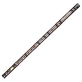 Musique Chinoise Dizi Clarinette Flûte en Bambou Noir Instrument de Jeu Professionnel Flûte Adult Débutant Fife Flûte traversière (Color : D)