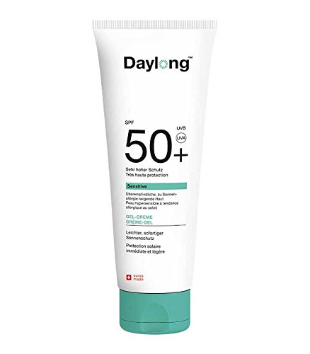Daylong Sensitive Sunscreen Gel-Cream SPF50+, Face and body, Very sensitive skin with a tendency to be allergic to the sun, 200ml Gel-SPF50+ Cream, Face and body, Very sensitive skin with a tendency to be allergic to the sun, 200ml
