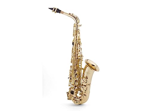 Jean Baptiste 290AL Eb Alto Student Saxophone, Yellow Brass