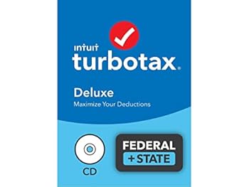 DVD-ROM TurboTax DLX Plus State 2021 Book