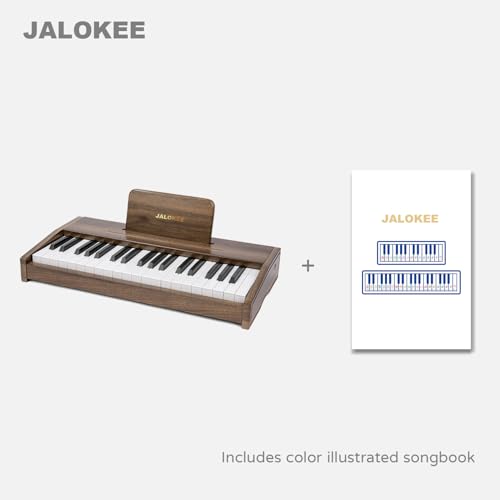 Kids Piano Keyboard, Digital Piano for Kids, Music Educational Instrument Toy, Wood Toy for 3+ Girls and Boys (Walnut, 37 Keys) - Les Beatles, Paul McCartney, John Lennon, RIngo Starr, George Harrison Kids Piano Keyboard, Digital Piano for Kids, Music Educational Instrument Toy, Wood Toy for 3+ Girls and Boys (Walnut, 37 Keys) – Image 6