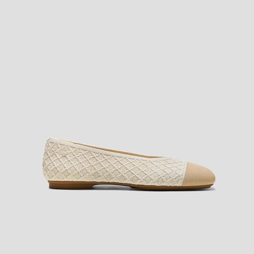 Image of VIVAIA Margot 3.0 Newly Upgraded Women's Ballet Flats Comfortable Square-Toe V-Cut Flats Casual Dress Washable Sustainable Shoes