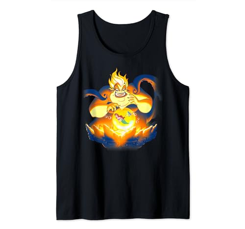 Débardeur Ursula The Little Mermaid orange pour fan de Disney