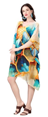 Maillot de bain couvrir été plage style floral contre la chaleur côtière