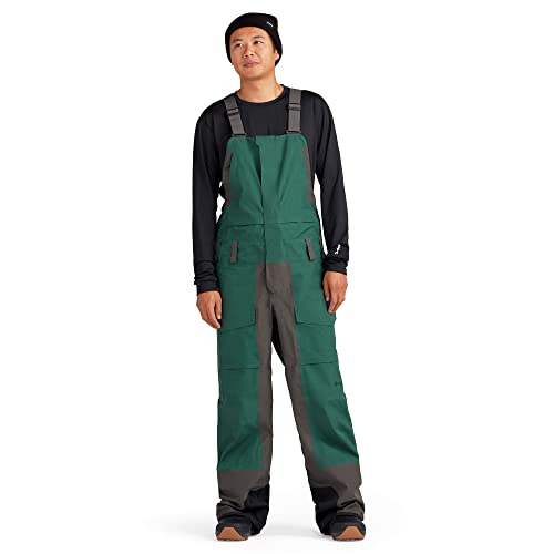 Image of Dakine Mens Stoker Gore-Tex 3-Layer Ski/Snowboard Snow Bibs, Fir Green, Medium