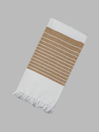 Image of RAMRAJ COTTON Pack Of 4 Cotton Bath Towel Set Crafted For Softness| Durability| And Comfortable Daily Use