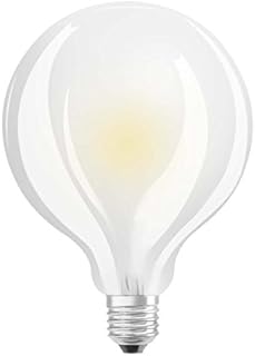 Osram LED Light Bulb | E27 | Warm White | 2700 K | 8.5 W LED Star Classic Globe Dimmable Replacement for 75 Watt Light Bulb