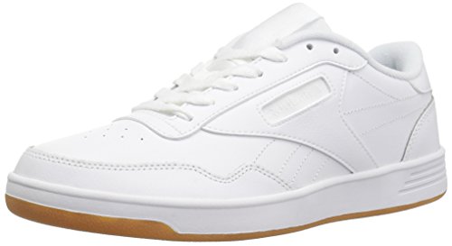 Reebok Women's Club MEMT Shoe, White/Gum, 5.5 M US