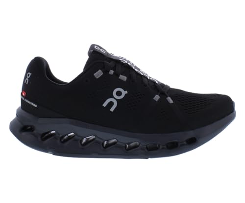 Chaussures ON Cloudsurfer pour soulager les genoux running noir 47