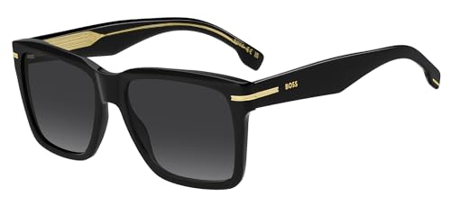 Boss 1745/S BLACK/GREY SHADED 57/17/150 Herrenbrillen Sonnenbrillen