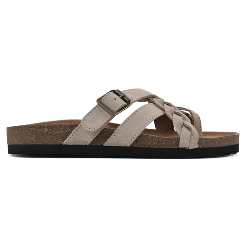 Image of White Mountain Women's Harrington Braided Footbed Sandal