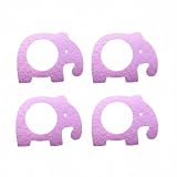 Amagogo Serviettenring Serviettenhalter Tischdekoration Ostern Textil Sanft Leicht Fest für Ostermahl Kindergeburtstag Café Abendessen, Elefant