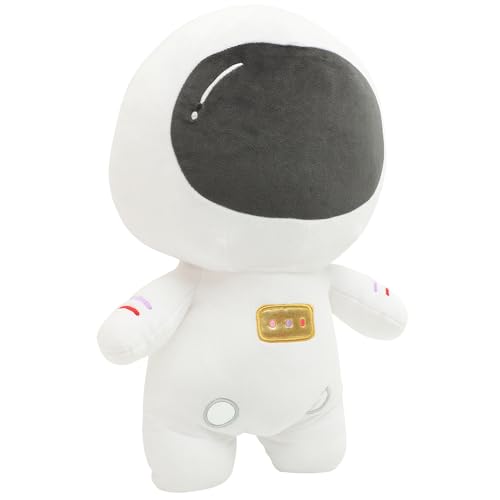 Présent créatif thème de l'espace avec la peluche astronaute 25 cm