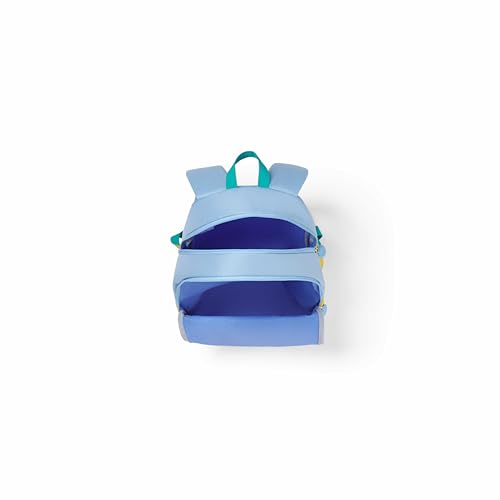 Image of American Tourister Buzzy | 13 Ltrs | 2 Compartments | Bottle Pocket | Ergonomic Padded Back Panel & Shoulder Straps | Kids Backpack | 1 Year International Warranty | Tiger Blue
