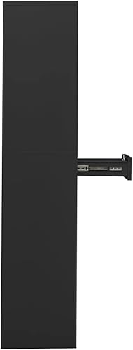 Miniatura 5 de Armario de oficina organizador de almacenamiento de cubos archivadores de oficina archivador pequeño con 3 estantes ajustables para corredores de